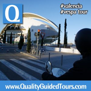 Valencia Shore Excursion, Valencia Vespa Rent