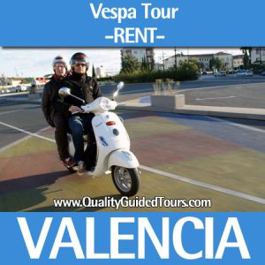 Rent Vespa Tour Valencia