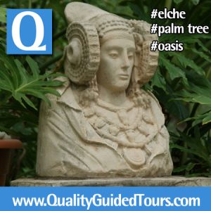 Dama de Elche at priest garden, Elche 4 hours private guided tour