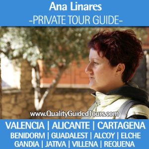 private tour guide valencia, alicante, cartagena, benidorm, guadalest, alcoy, elche, cruise excursions Alicante