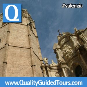 Baroque façade, Valencia Cathedral