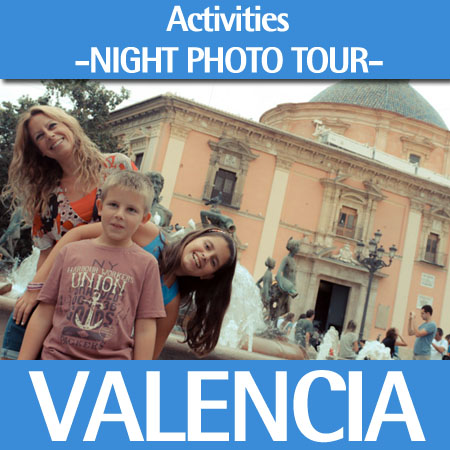 Night photo tour in Valencia