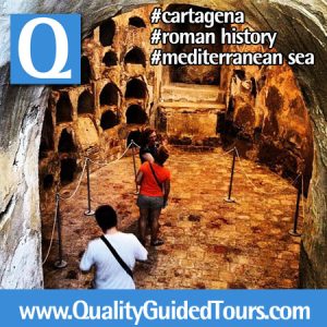 Punic Walls Interpretation Center Cartagena Spain, private tour guide in cartagena