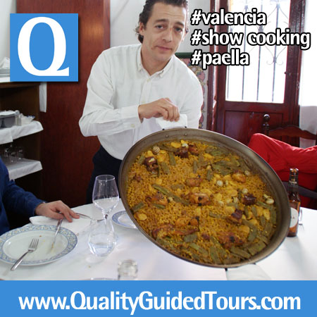 valencia paella show cooking