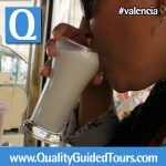 Horchata tasting Valencia