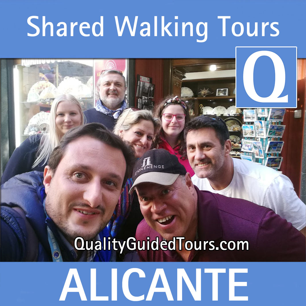 Alicante shared walking tours